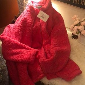 Brand new with tags Sherpa zip up jacket xl